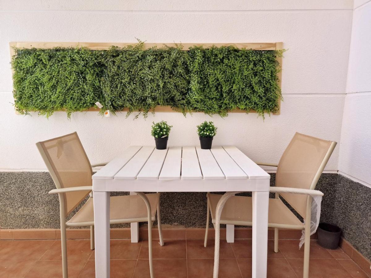 Precioso Bajo Con Jardin En Vera Bagian luar foto